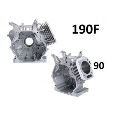 Цилиндр (блок,картер) к культ. для двигателя 190F 16л.с. Китай FMS-01120