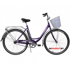 Велосипед для взрослых STREAM ALINA TY BY 100180459.008-2005 с велокорзиной РБ