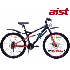 Велосипед горный Aist Avatar Disc-  26" черно-красный (17,5) 4810310003198