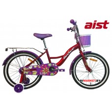 Велосипед двухколёсный для детей Aist LILO 20" красный 2022 4810310020836 Республика Беларусь