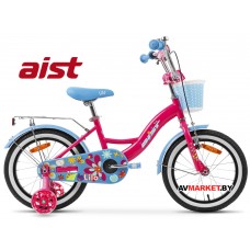 Велосипед двухколесный для детей Aist LILO 18" розовый 2021 4810310014095 РБ