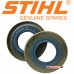 Уплотнительное кольцо (сальник) вала правое Stihl 15 29,6 4 260 261 360 361 362 441 460 461 Италия