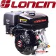 Двигатель бензиновый LONCIN G390F цилиндрический вал диам. 25 мм 13 л.с. G390FA Китай