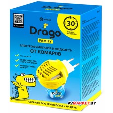 Электрофумигатор + жидкость от комаров GraSS Drago 30 мл NS-0002 Россия