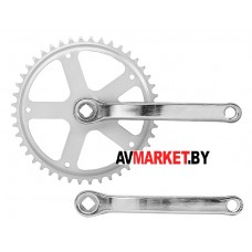 Шатуны со звездой (квадрат) 40T 165мм 1/2"*3/32" сталь хром многоскоростные HDL-S140 Китай