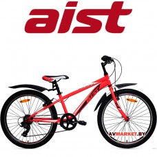 Велосипед горный Aist Rocky Junior 24"- 1.0 (красный BY) 4810310001095