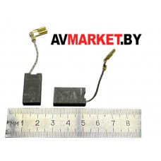 Щетки угольные для электроинструмента 6.3x12.5x22 аналог BOSCH 1617014122 Китай E2.12