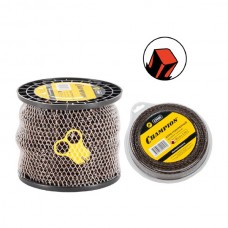 Корд для триммера CHAMPION 3,3мм*10м зубчатый витой Hurricane saw twist Китай C7088