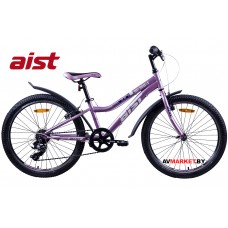 Велосипед двухколесный для подростков Aist Rosy Junior 1.0 24" сиреневый Республика Беларусь 2021