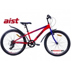 Велосипед горный Aist Rocky Junior 24" 1.0 красный 2021 4810310013241 Республика Беларусь