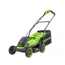Газонокосилка аккумуляторная Greenworks 40V GD40LM361 1*АКБ 4Ач и ЗУ 36см б/щ Китай