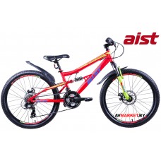 Велосипед горный Aist Avatar Junior 24" 21 оранж-зел 4810310005031 2019