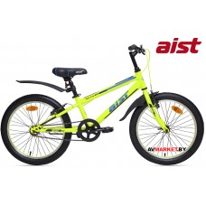 Велосипед двухкол для подростков Aist Pirate 20 1.0 жел-син 4810310005048 2019