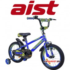 Велосипед двухколесный для детей Aist PLUTO 16" синий 4810310000869