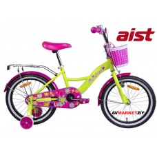 Велосипед двухколесный для детей Aist LILO 18" желтый 2019 4810310004034