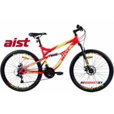 Велосипед 26" горный Aist Avatar Disk красно-зеленый 2019 4810310005369 Республика Беларусь
