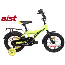 Велосипед двухколесный для детей Aist STITCH 14" желтый 2019 4810310003877 Китай
