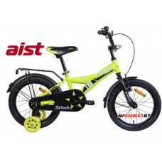 Велосипед двухколесный для детей Aist STITCH 16" желтый 2020 4810310007738