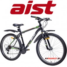 Велосипед горный Aist Quest Disc 26" (20 черно-зеленый,BY) 4810310001743