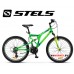 Велосипед 24 STELS MUSTANG V Россия (неоново-зеленый)