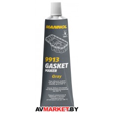 Герметик силиконовый серый 85г MANNOL 9913 Gasket Maker Grey