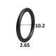 Кольцо уплотнительное 10,2*2,65 SL-86 1904108-0013 Китай SL-87-2007