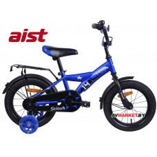 Велосипед двухколесный для детей Aist STITCH 14" синий 2020 4810310007691 РБ