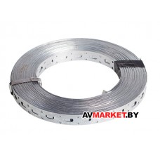 Лента перфорированная прямая 0,55*12мм рулон 25 м STARFIX SMP-40064-25
