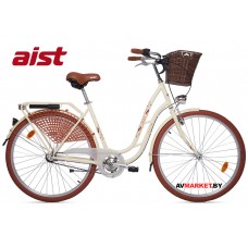 Велосипед дорожный для взрослых Aist Tango 28 2.0 бежевый 2019 укомпл. корзиной 4810310005499 Китай