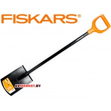 Лопата штыковая с закругленным лезвием FISKARS Solid 1026683 Россия
