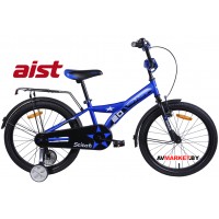 Велосипед двухколесный для детей Aist Stitch 20 (число передач 1, цвет синий, 2021) 4810310014323