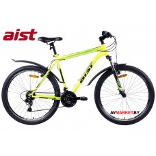 Велосипед горный Aist Quest 26 (16 желто-зеленый) 2021 4810310015702 РБ