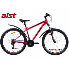 Велосипед горный Aist Quest 26" (16 красно-синий) 2021 4810310015726 РБ