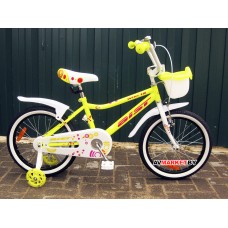 Велосипед двухколесный для детей Aist WIKI 18 желтый 2021 Республика Беларусь
