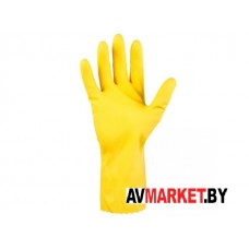 Перчатки К50 Щ50 латексн. защитные промышлен., р-р 8/M, желтые, JetaSafety Китай JL711-08-M