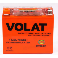 Аккумулятор (АКБ) 20Ah Volat YT20-4 (iGel) L+ Китай