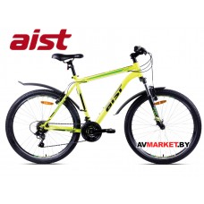 Велосипед горный Aist Quest 26" 18 желто-зеленый 2021 4810310015672 Республика Беларусь