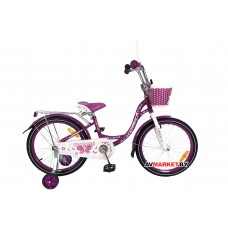 Велосипед дет двухкол FAVORIT мод BUTTERFLY BUT-18VL фиолет Китай