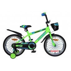 Велосипед детский двухколесный FAVORIT мод SPORT SPT-18GN зеленый Китай