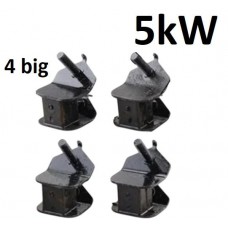 Подушка для бензогенератора 5кВт (4шт) Китай PES-030037