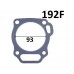 Прокладка головки цилиндра 192F FM-SP1192 Китай FMS-01267