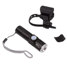 Велофонарь передний West Biking 350 лм USB-подзарядка 9,3*2,6*2,4 см Китай 0701126B0000