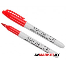Маркер промышл. перманентный фетровый красный STARTUL PROFI ST4350-03 Китай