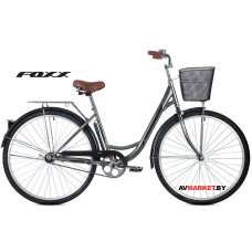 Велосипед Foxx 28 Vintage 18 женский цвет серый 28SHC.VINTAGE.18GR1 Россия