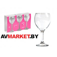 Набор бокалов для вина, 3 шт., 260 мл, серия Misket, LAV, LV-MIS552A Турция
