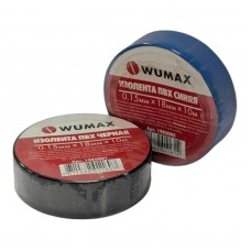 Изолента черная Wumax 18ммх0,15х10м Китай 1985001