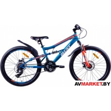 Велосипед горный Aist Avatar Junior 24" синий 2020 4810310007950 Республика Беларусь