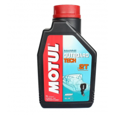 Масло 1л моторное полусин. MOTUL OUTBOARD TECH 2T Вьетнам 113475