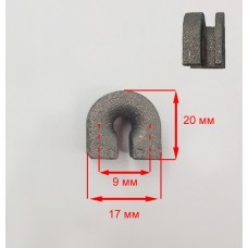 Втулка гильза косильной головки MITA GT-028 Китай 160058-M 20*9*17мм
