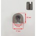 Втулка гильза косильной головки MITA GT-028 Китай 160058-M 20*9*17мм